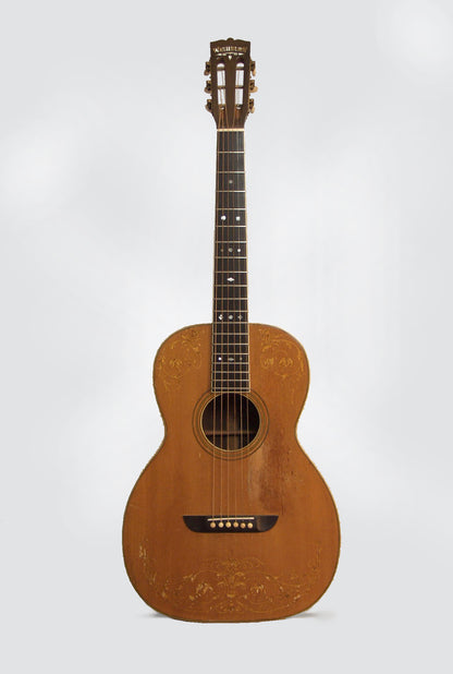 Washburn Model 5238 Deluxe Flat Top Acoustic Guitar (1930)