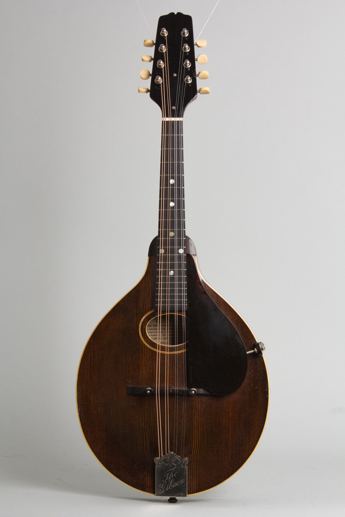Gibson Style A Snakehead Carved Top Mandolin (1923)