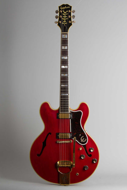 Epiphone Sheraton E212TV Arch Top Semi-Hollow Body Electric Guitar (1962)