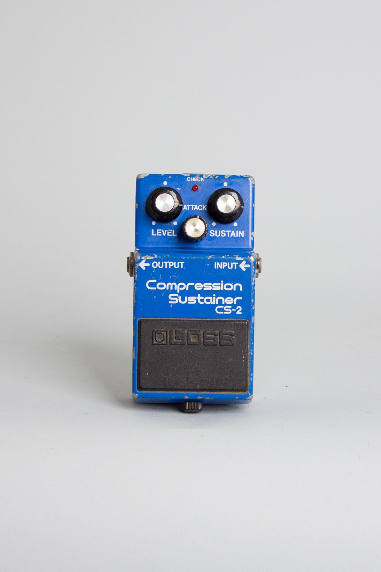 Boss CS-2 Compression Sustainer Owned and Used by Tom Verlaine Compressor Effect (1986)