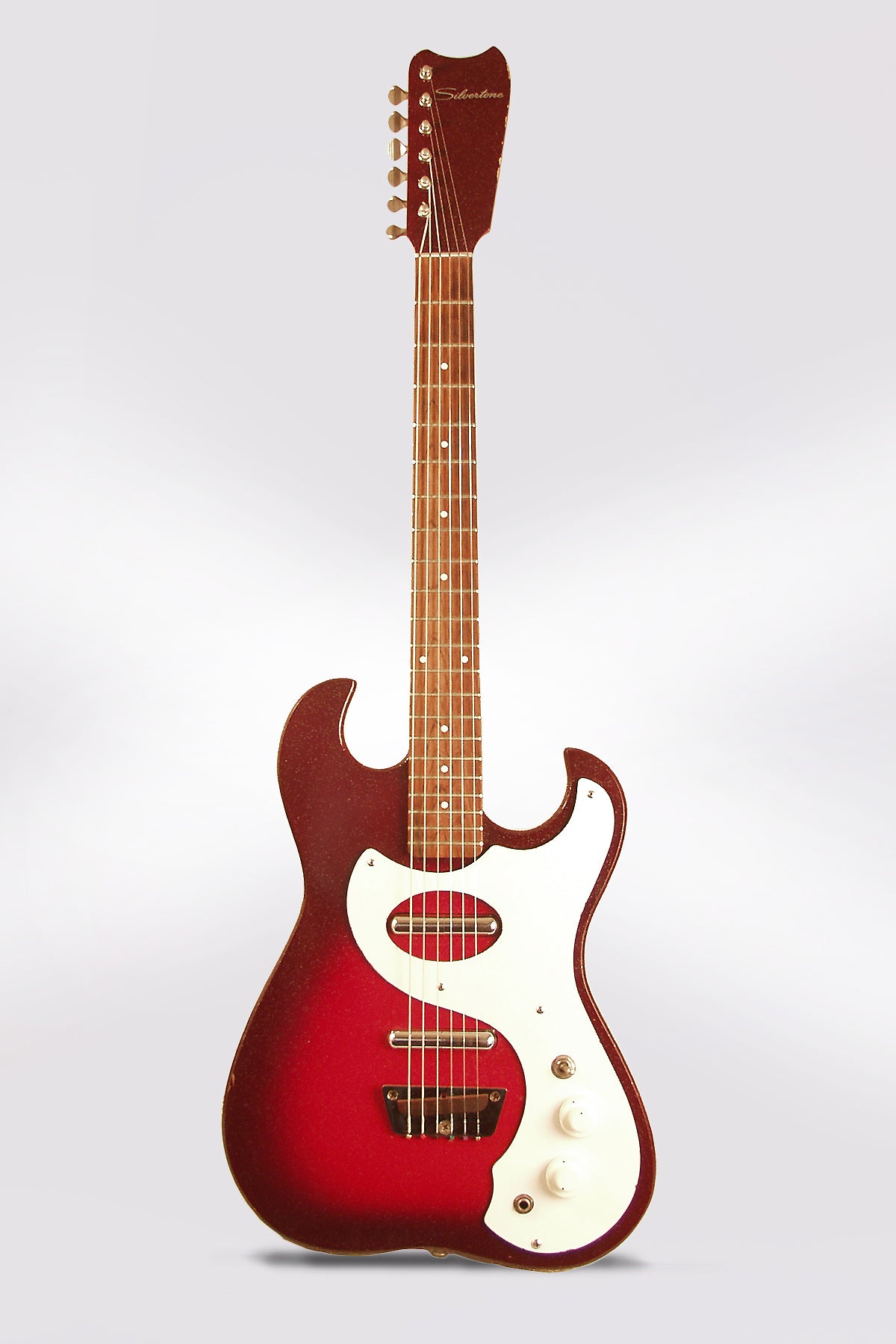 Danelectro Silvertone Model 1457 Amp-In-Case Semi-Hollow Electric Guitar and Amplifier Set (1965)