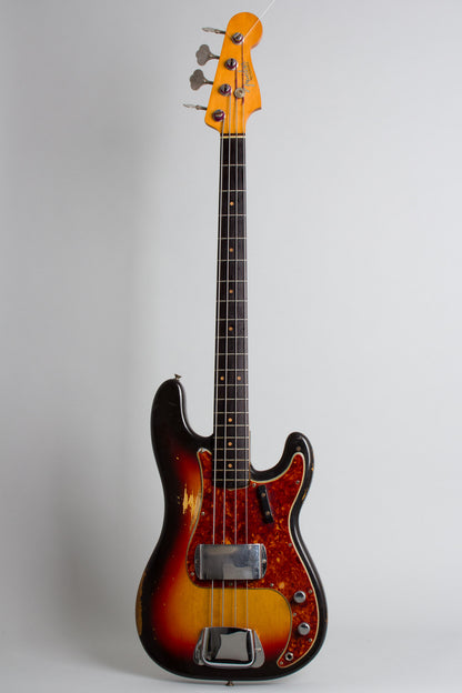 Fender Precision Bass Solid Body Electric Bass Guitar (1963)