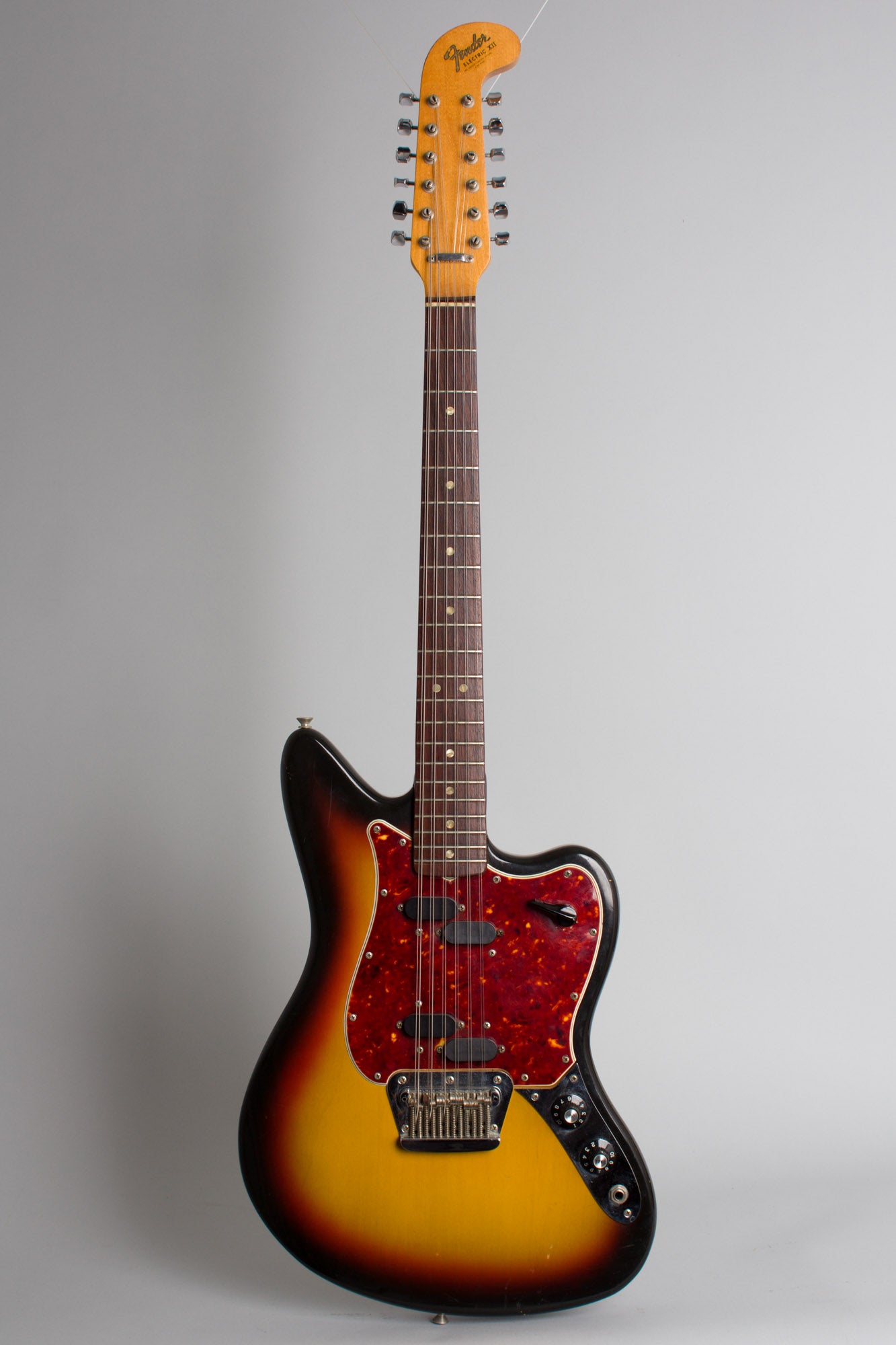 Fender Electric XII Owned and used by Elliott Sharp 12 String Solid Body Electric Guitar (1966)