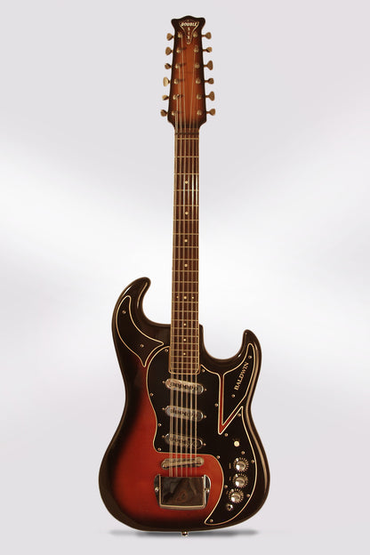 Baldwin - Burns Double Six 12 String Solid Body Electric Guitar (1966)