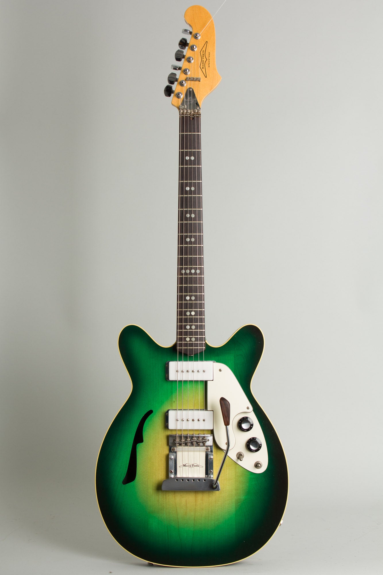 Micro-Frets Spacetone Semi-Hollow Body Electric Guitar (1970)