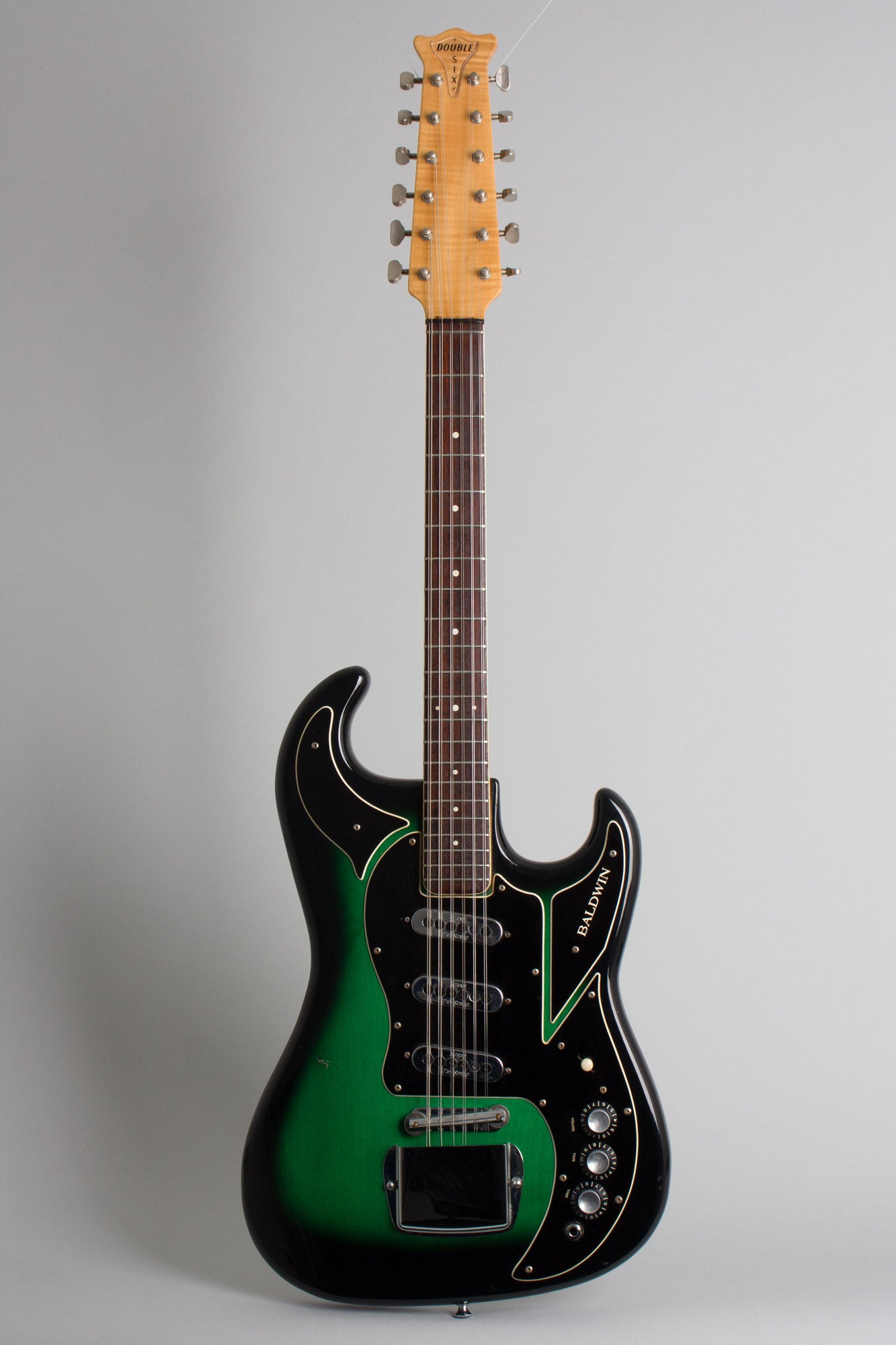Baldwin - Burns Double Six 12 String Solid Body Electric Guitar (1967)
