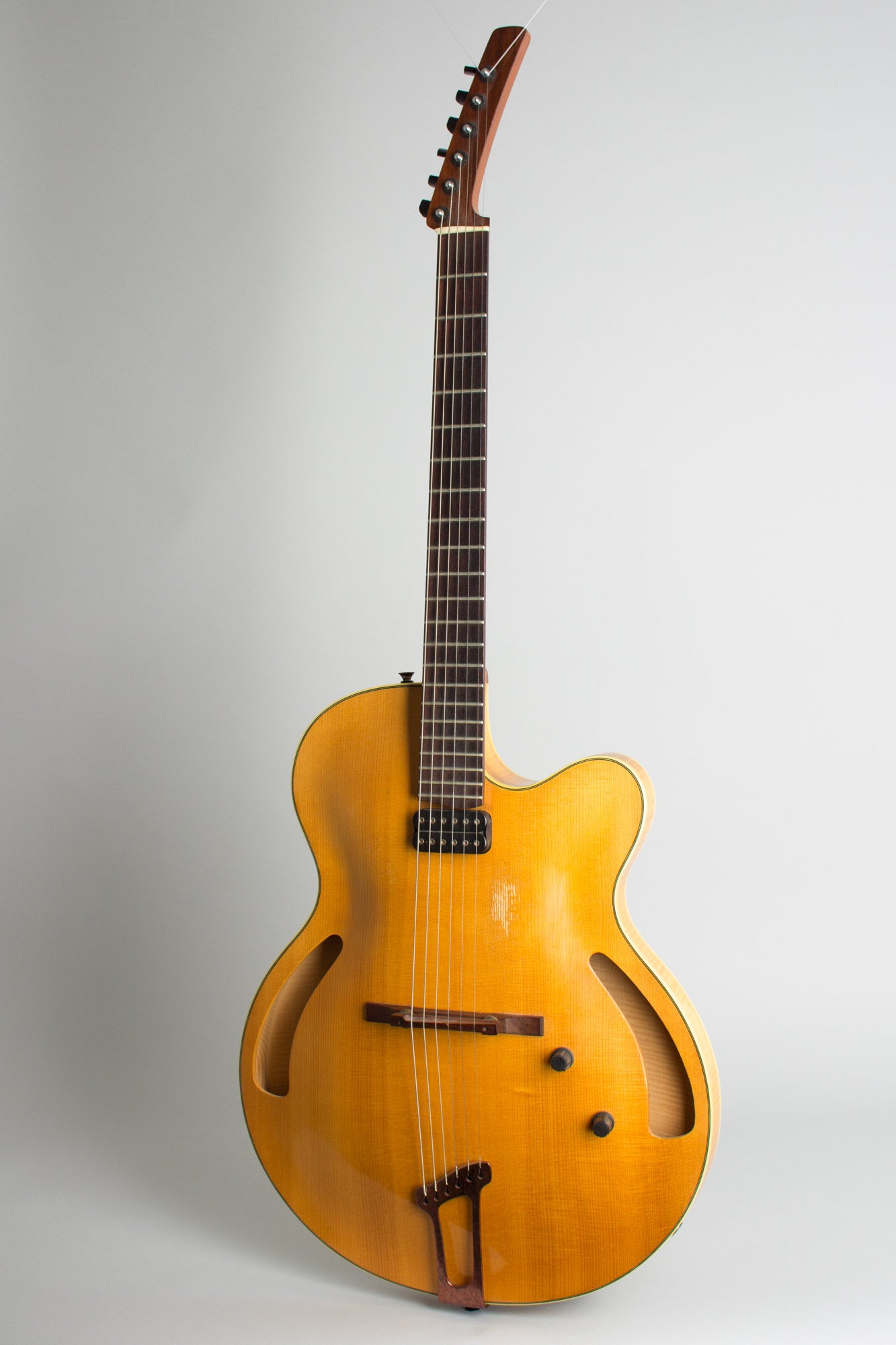 Ken Parker Custom Arch Top Semi-Hollow Body Electric Guitar (1991)