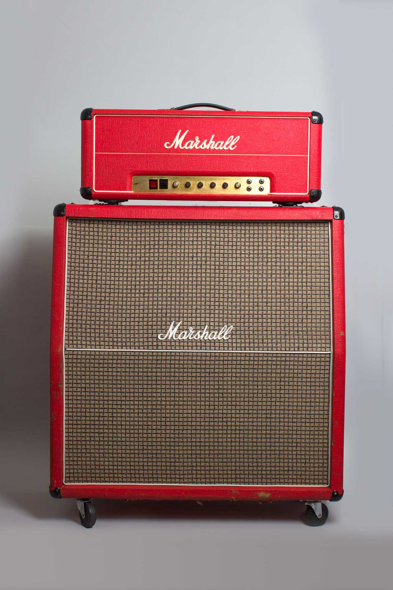 Marshall JMP Model 1959 Super Lead 100 Watt Mk II Tube Half Stack Amplifier (1977)