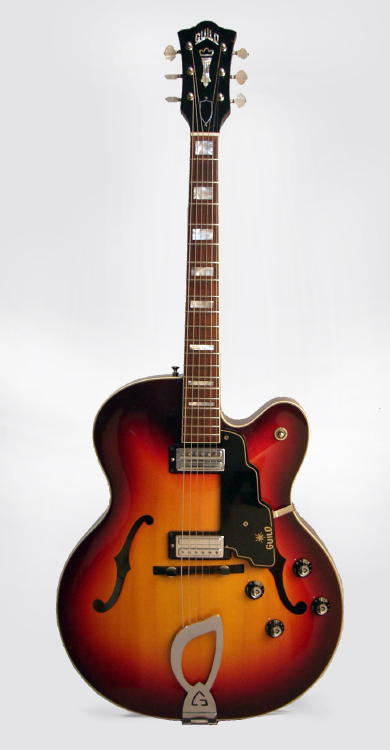 Guild X-175 Arch Top Hollow Body Electric Guitar (1966)