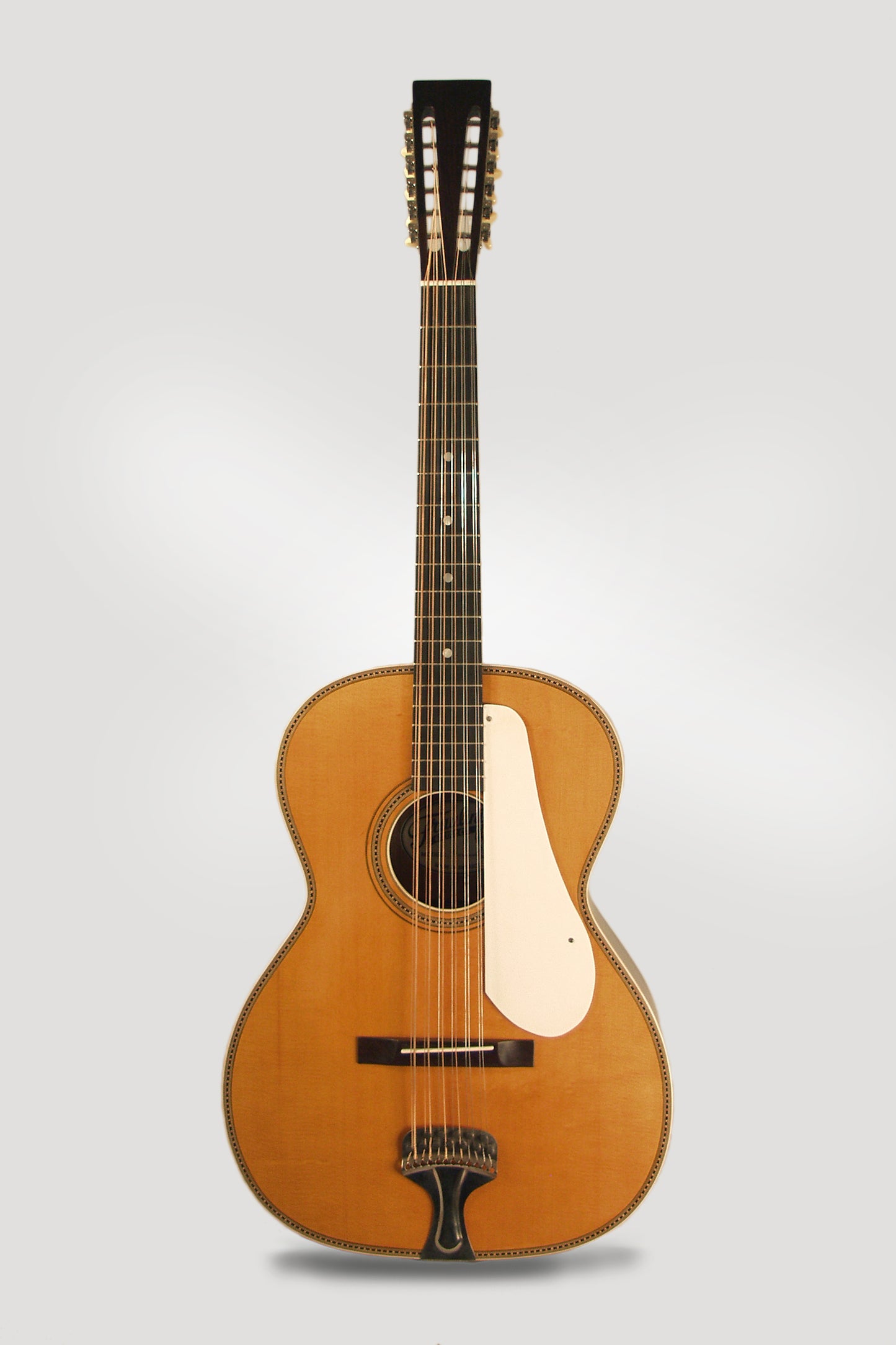 Fraulini Francesca Leadbelly Model 12 String Flat Top Acoustic Guitar (2014)
