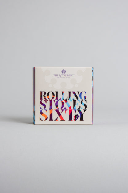 Royal Mint 1/4 ounce Rolling Stones Sixty Commemorative Gold Proof Coin (2022)