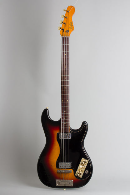 Hofner Model 182E2 Solid Body Electric Bass Guitar (1966)