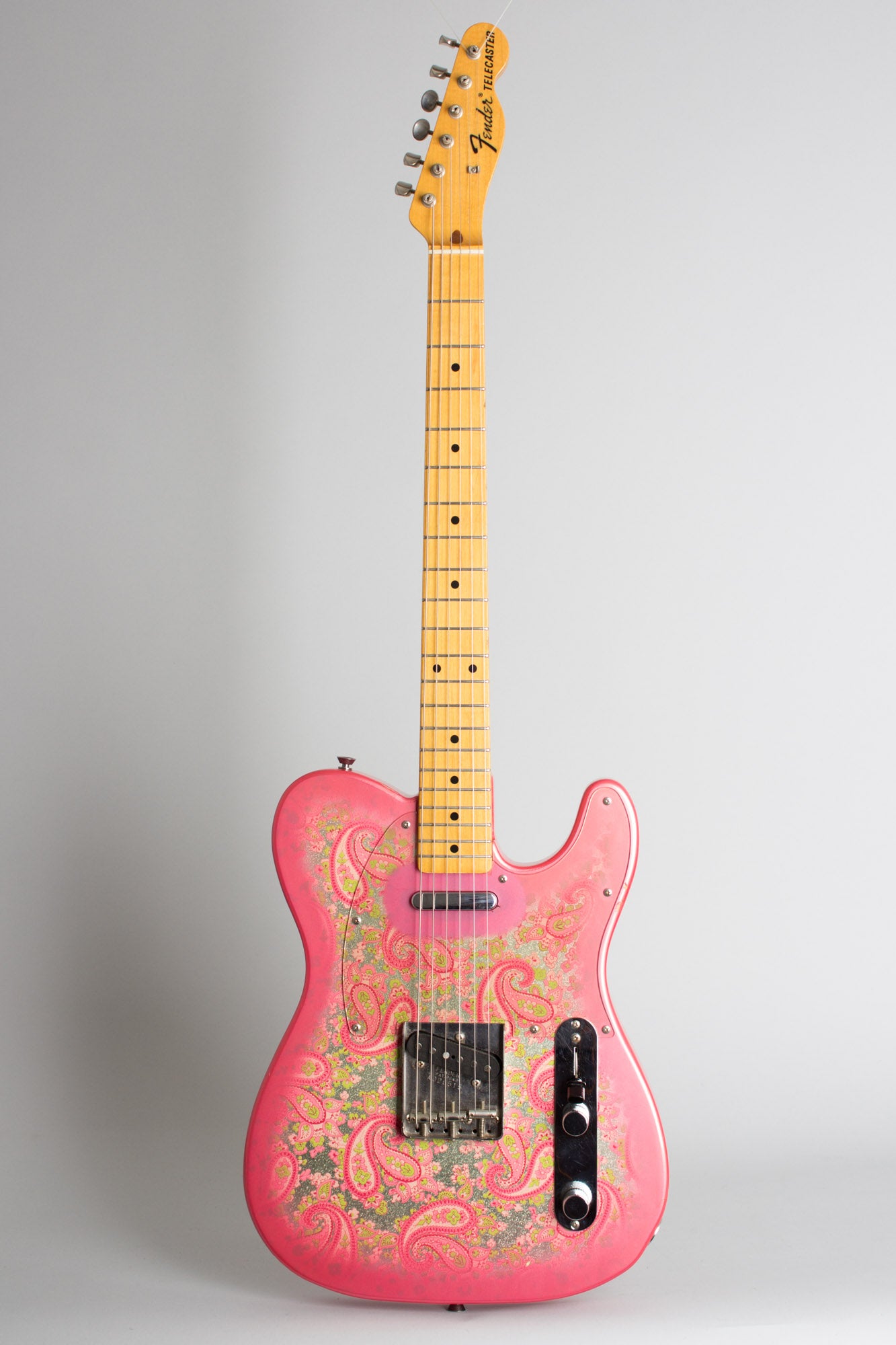 Fender TL 69-75 Paisley Telecaster Solid Body Electric Guitar (1986)