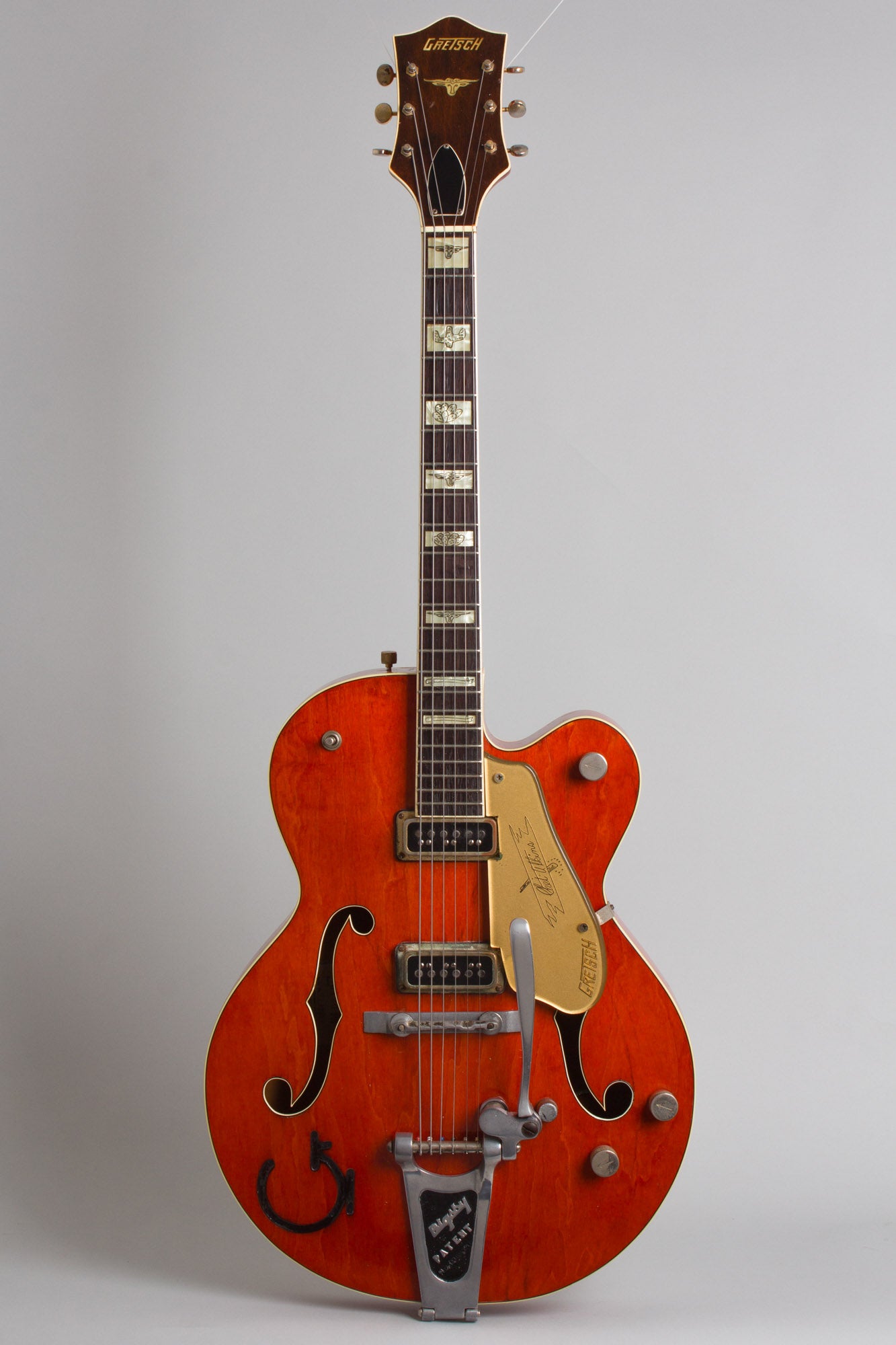 Gretsch Model 6120 Chet Atkins Hollow Body Arch Top Hollow Body Electric Guitar (1956)
