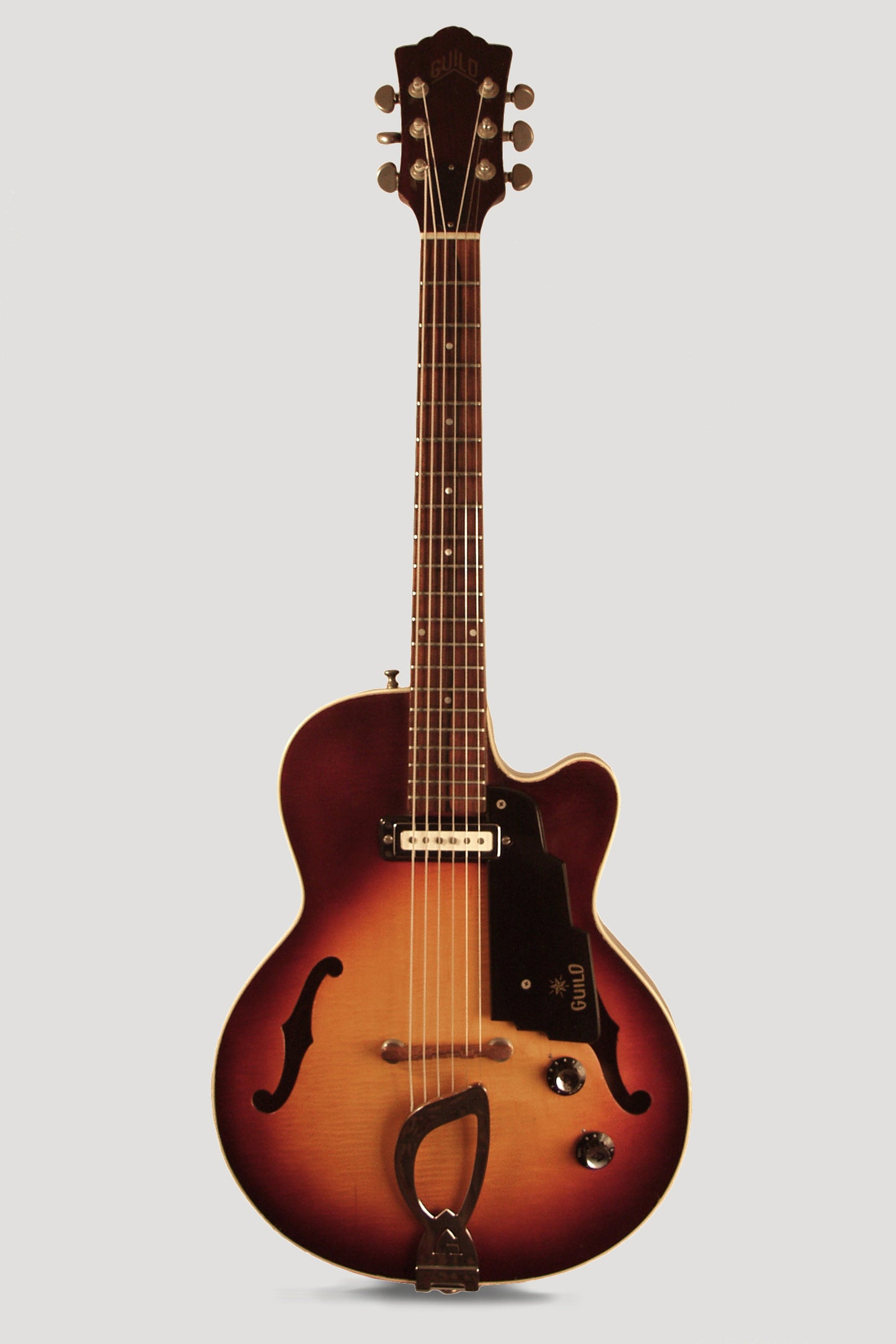 Guild M-65 3/4 Thinline Hollow Body Electric Guitar (1971)
