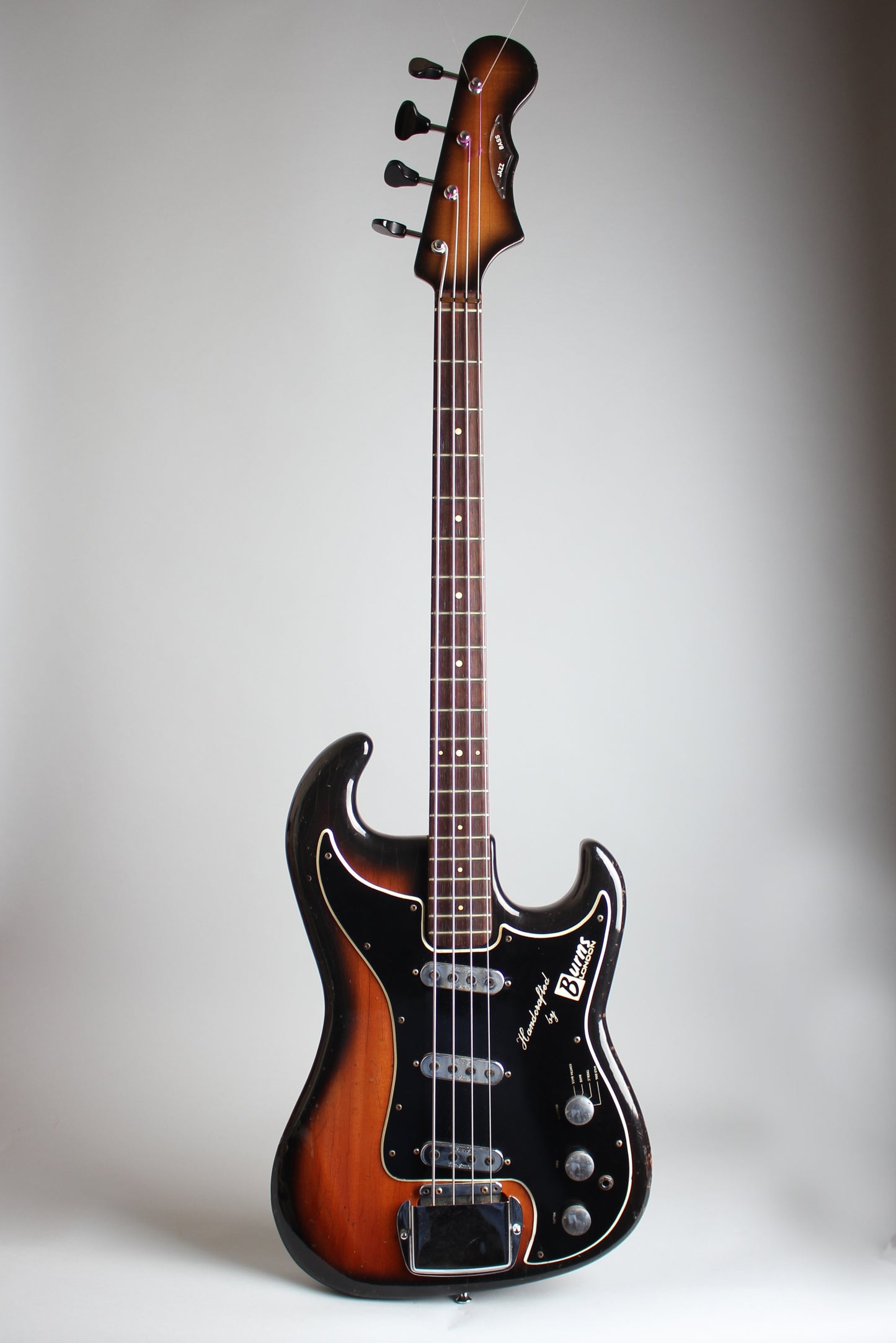 Burns Jazz Bass Solid Body Electric Bass Guitar (1964)