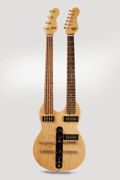 Carvin DBS98B Doubleneck Bass and Guitar Solid Body Electric Guitar (1972)