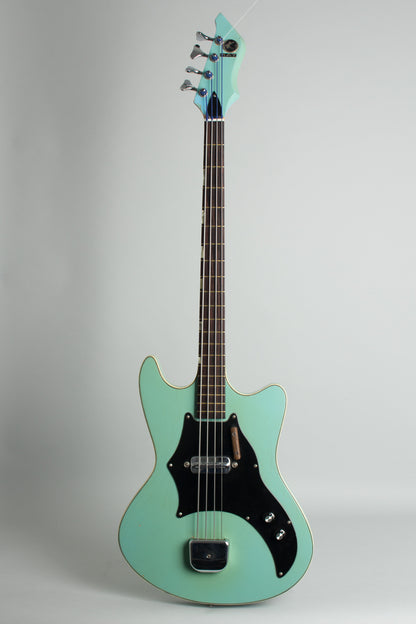 Kay Model K-5925 Semi-Hollow Body Electric Bass Guitar (1967)