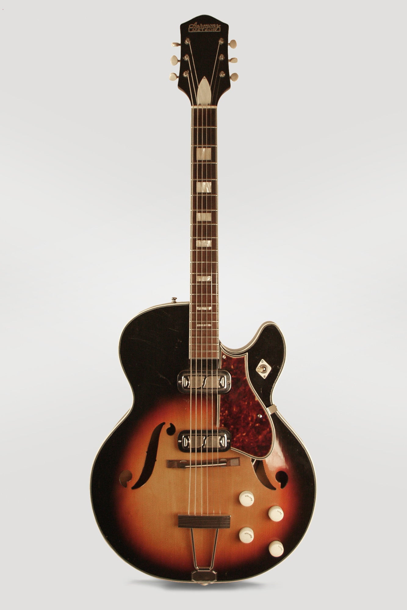 Harmony Meteor H-70 Arch Top Hollow Body Electric Guitar (1959)
