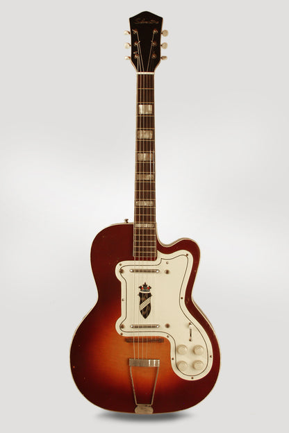 Kay Silvertone Thin Twin Model 1369L Semi-Hollow Body Electric Guitar (1957)