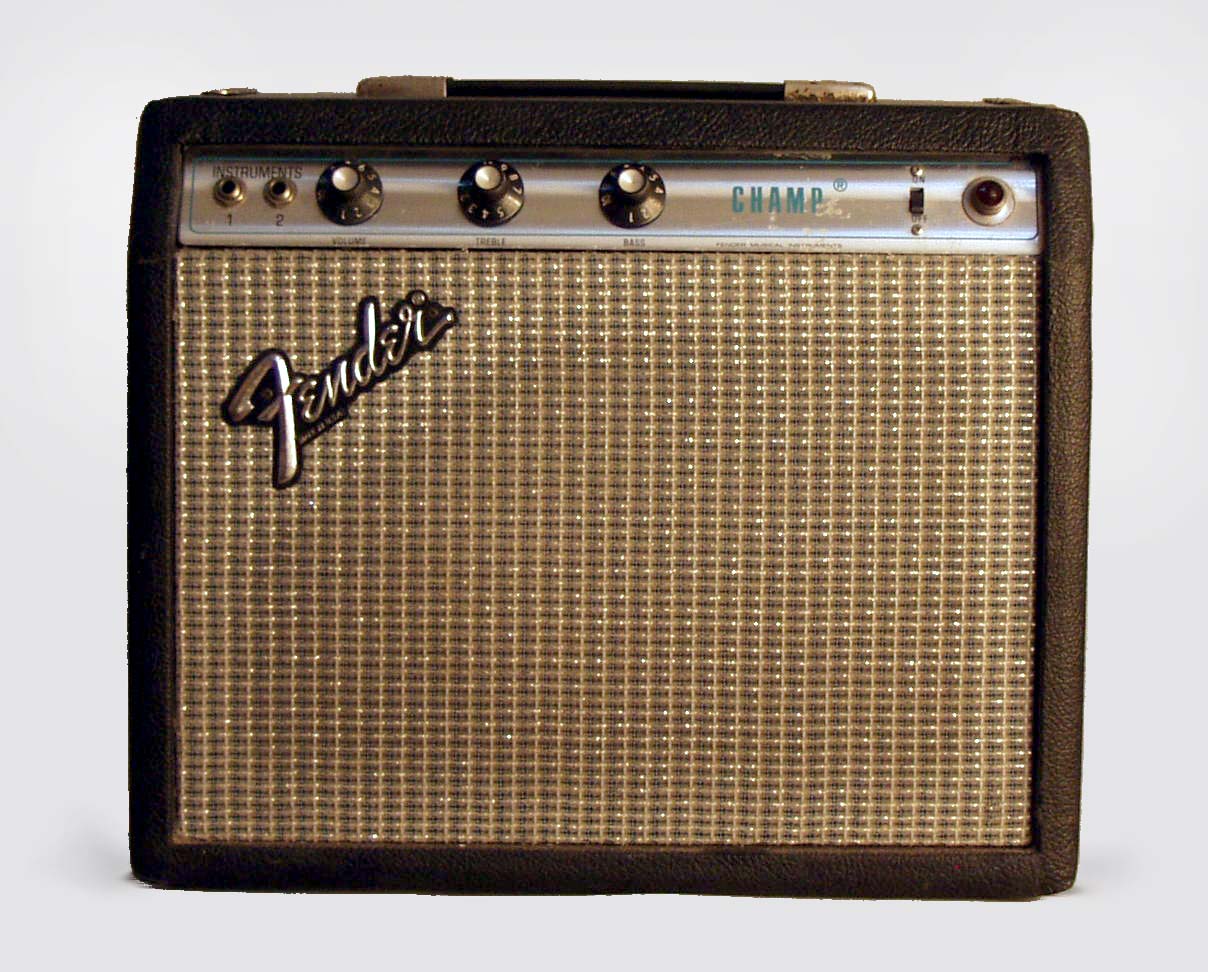 Fender Champ Tube Guitar Amplifier (late 1970's)