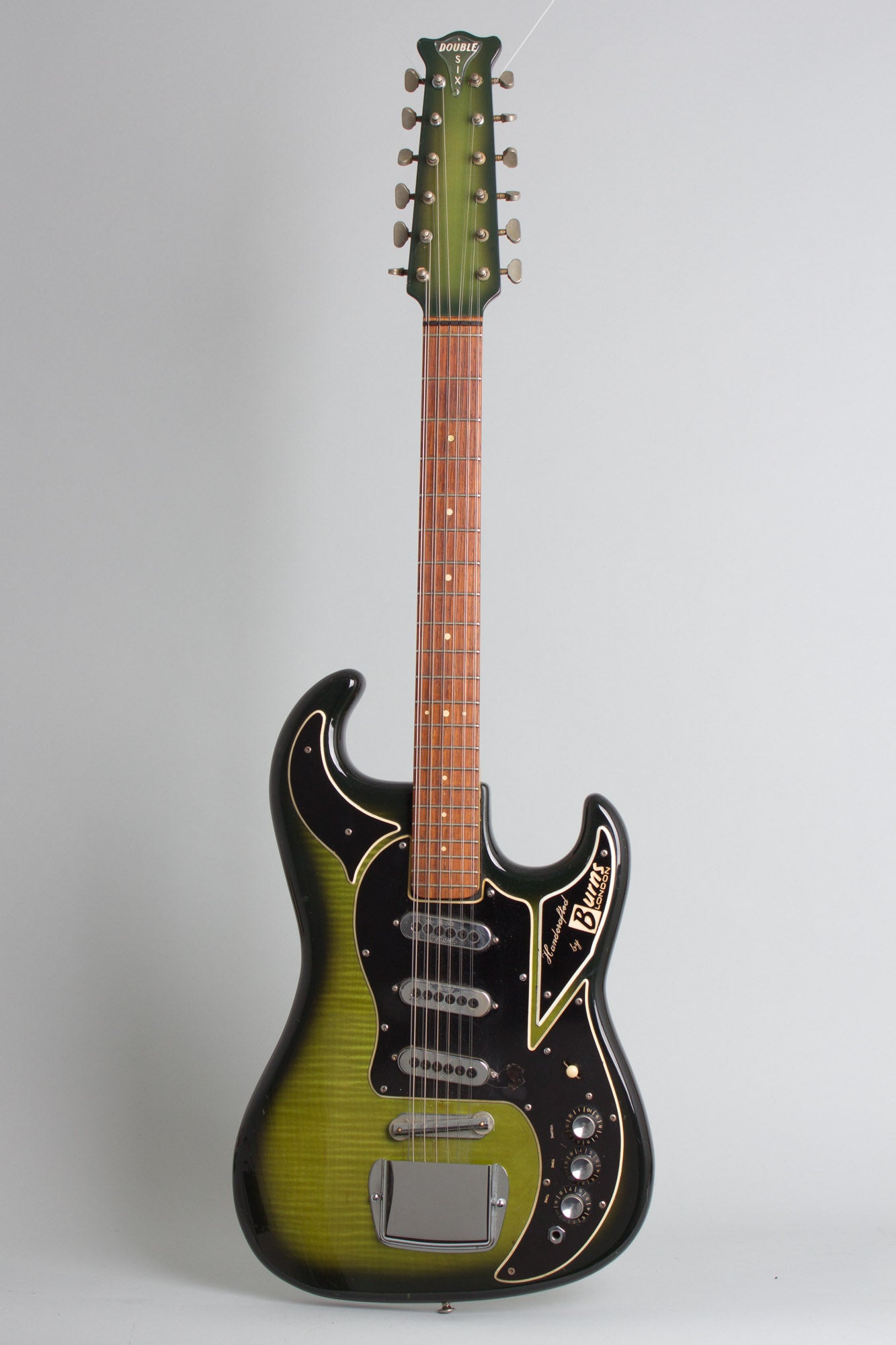 Burns Double Six 12 String Solid Body Electric Guitar (1965)