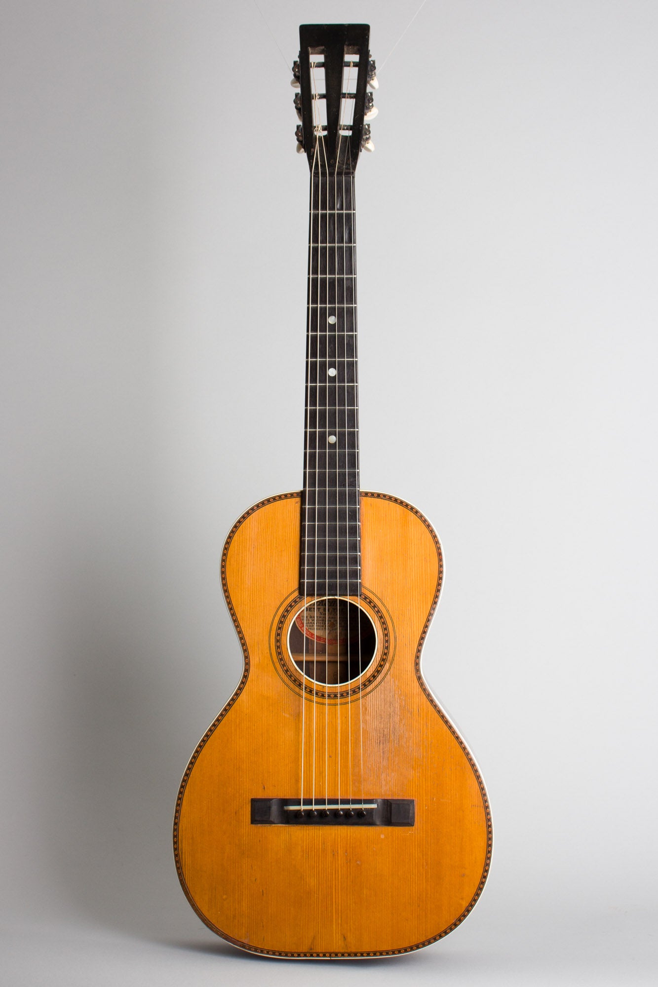 Washburn Style 115 Flat Top Acoustic Guitar (1908)