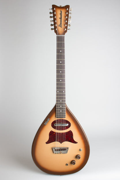Danelectro Bellzouki Model 7010 12 String Semi-Hollow Body Electric Guitar (1965)