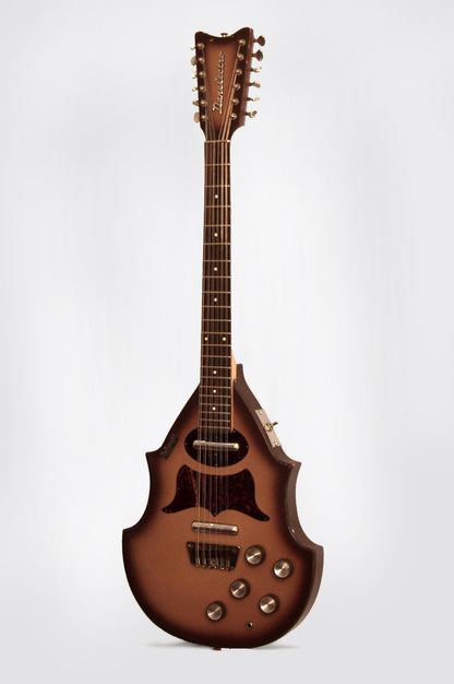 Danelectro Bellzouki model 7020 12 String Semi-Hollow Body Electric Guitar (1966)