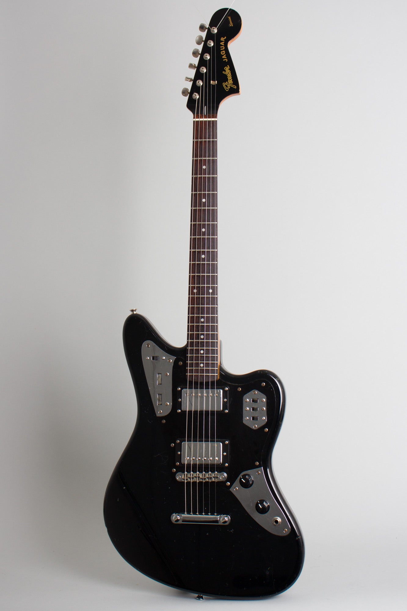 Fender JGS J-Craft Jaguar Special HH Black Solid Body Electric Guitar (2006)