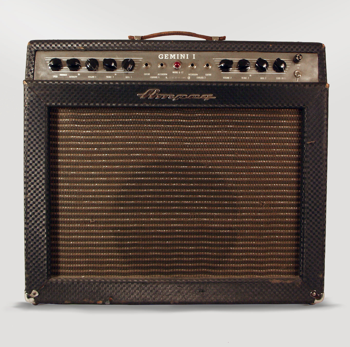 Ampeg Gemini I Model G-12 Tube Amplifier (1966)