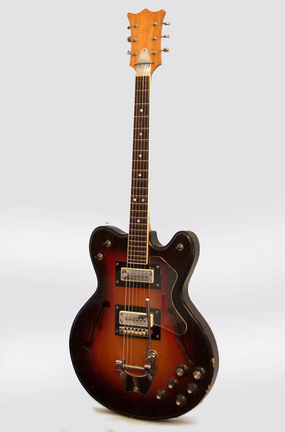 21st Century Music Organette Semi-Hollow Body Electric Guitar (1969)