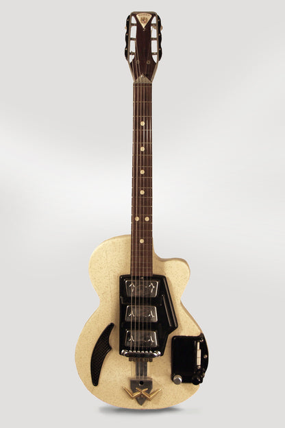 Wandre Noble V-653 Soloist Semi-Hollow Body Electric Guitar (1962)