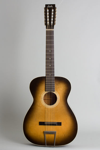 Harmony Stella H-922 12 String Flat Top Acoustic Guitar (1961)