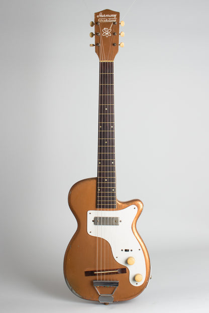 Harmony H-44 Stratotone Solid Body Electric Guitar (1953)