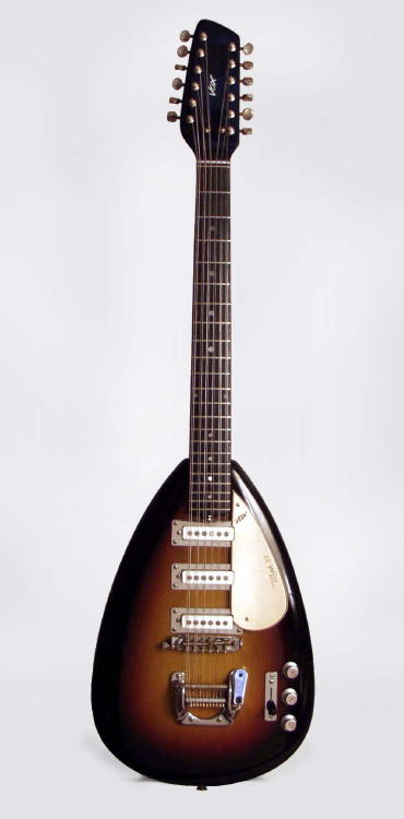 Vox Mark XII 12 String Solid Body Electric Guitar (1966)