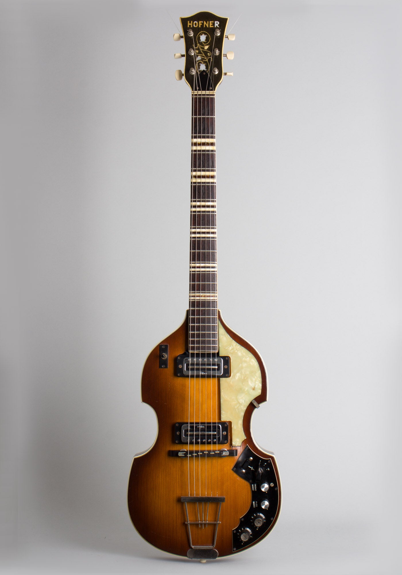 Hofner Model 459TZ Semi-Hollow Body Electric Guitar (1968)