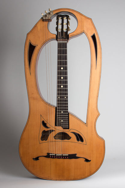 Luigi Mozzani Lyre Harp Guitar (1905)