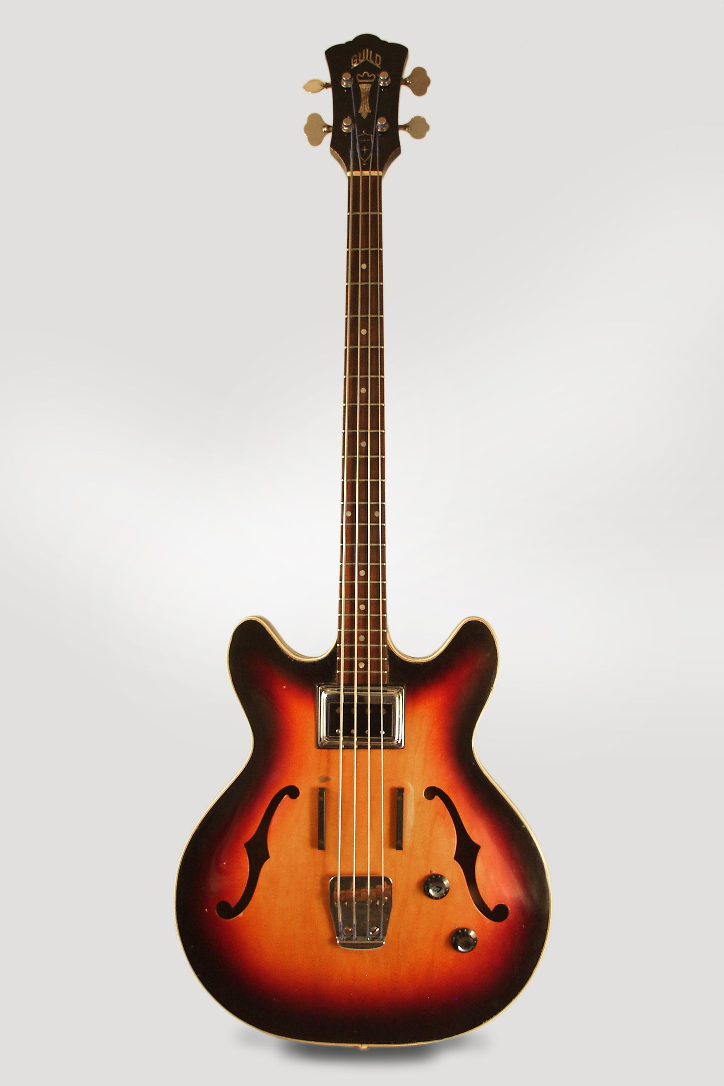 Guild Starfire Bass Semi-Hollow Body Electric Bass Guitar (1966)