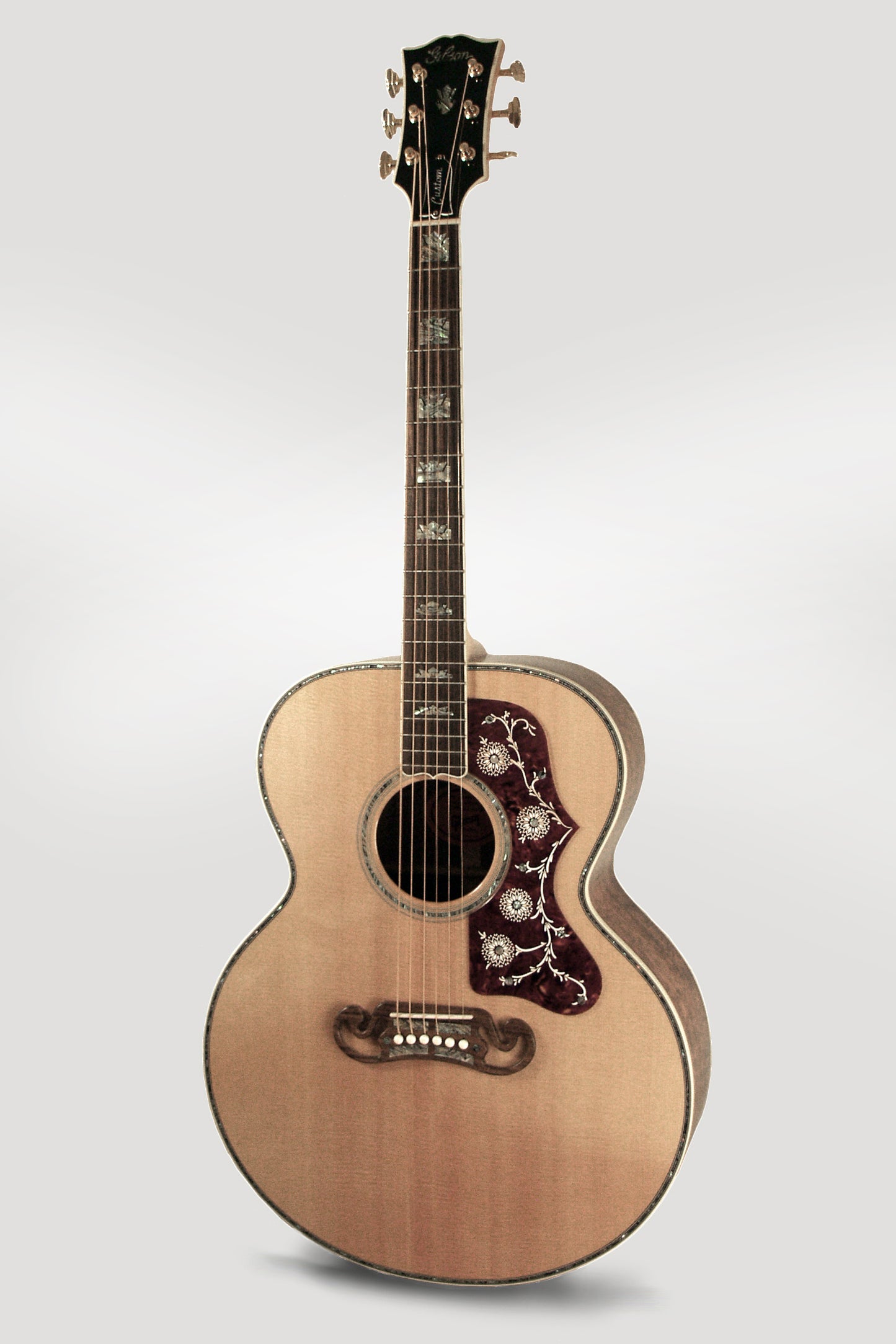 Gibson SJ-200 Koa Custom Flat Top Acoustic Guitar (2014)