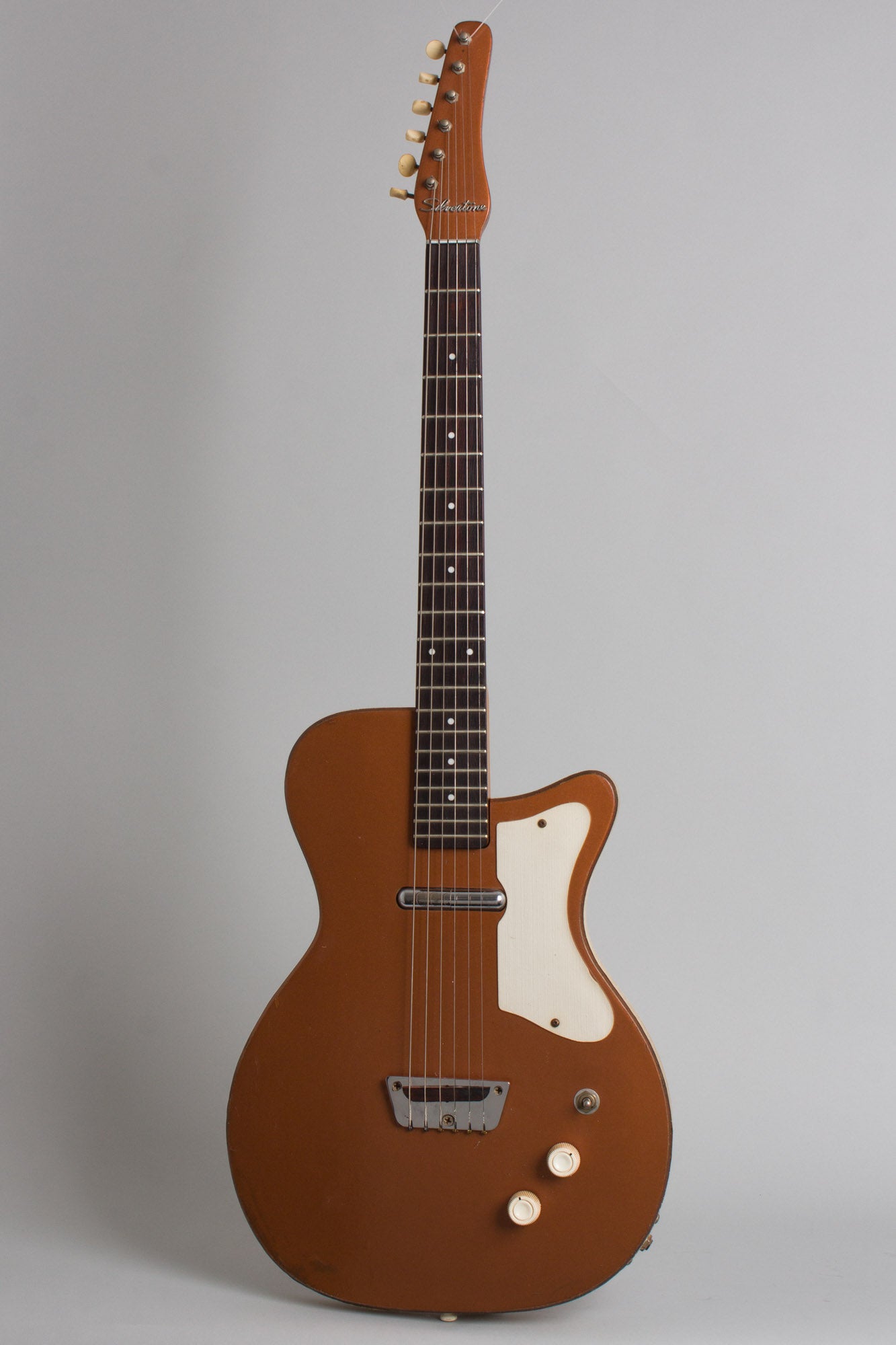 Danelectro Silvertone Model 1417L Semi-Hollow Body Electric Guitar (1959)