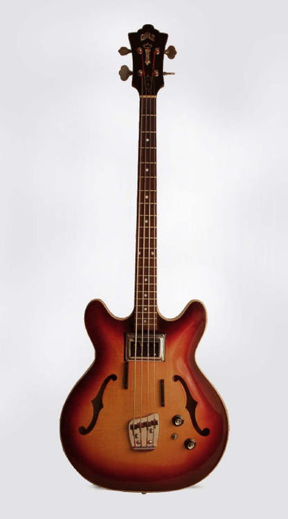 Guild Starfire Bass I Semi-Hollow Body Electric Bass Guitar (1970)