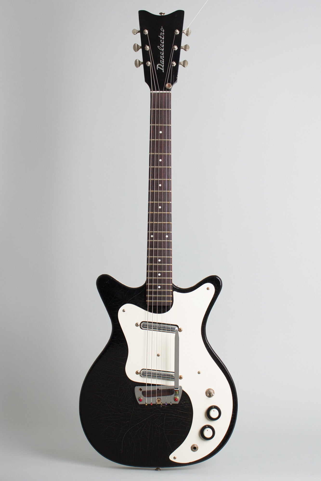 Danelectro Model 4021 Hand Vibrato Semi-Hollow Body Electric Guitar