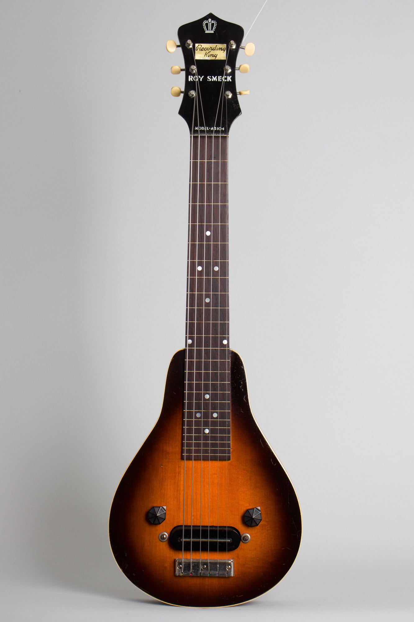 Gibson Recording King Roy Smeck Model AB104 Lap Steel Electric Guitar (1938)