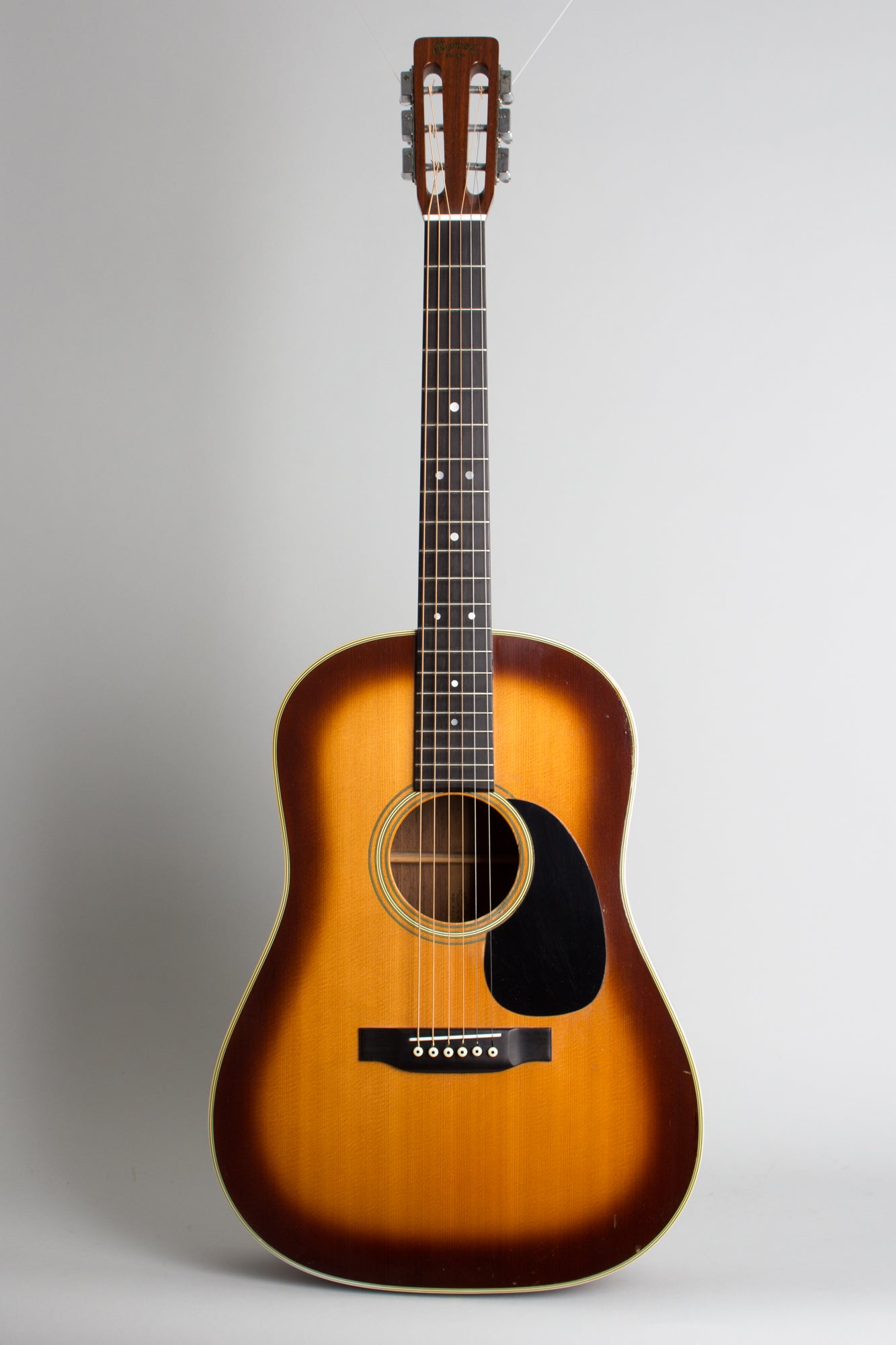 C. F. Martin D-28S Shade Top Flat Top Acoustic Guitar (1975)