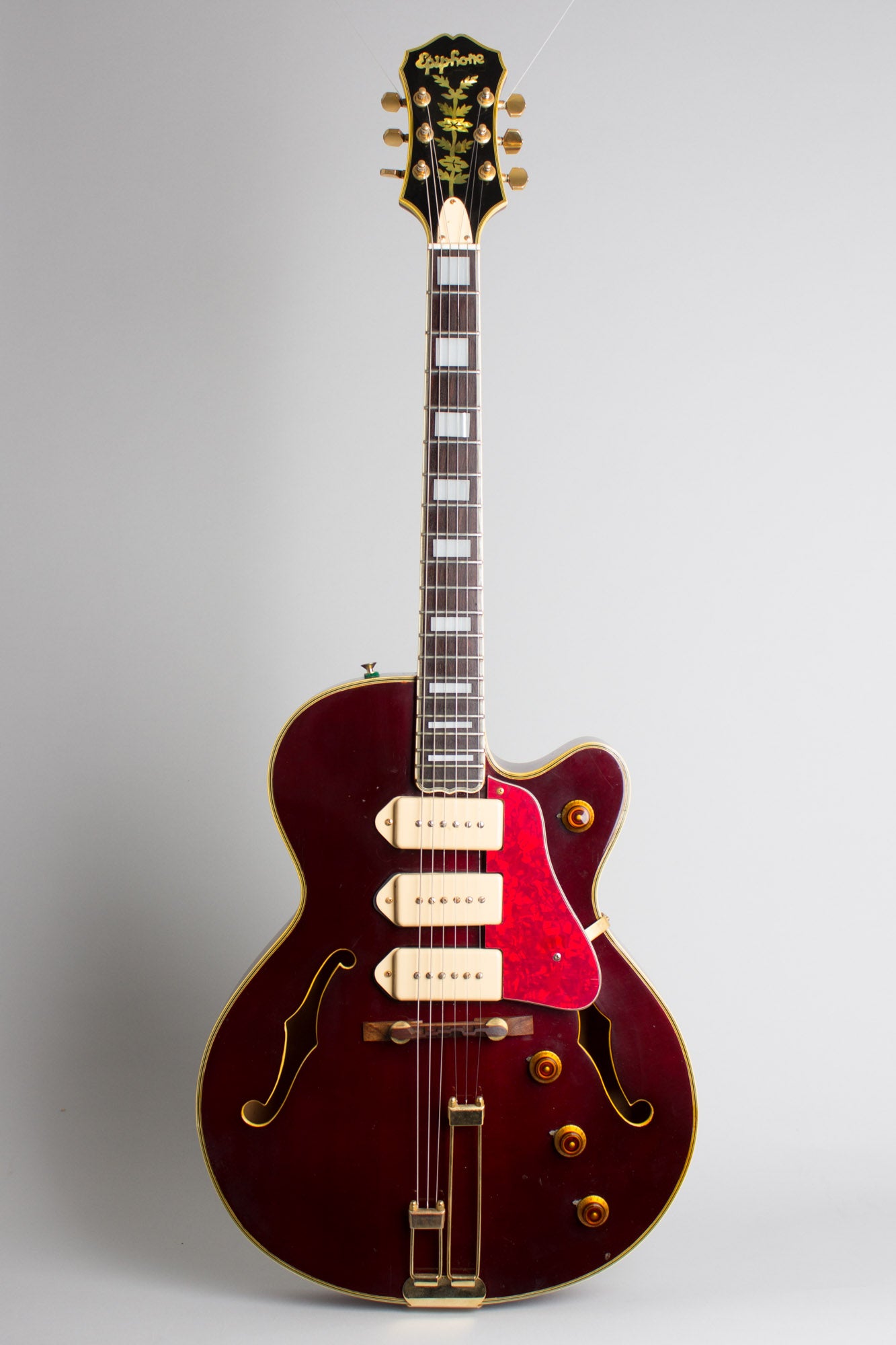 Epiphone Zephyr Blues Deluxe Customized for Elliott Sharp by Peter Florance Hollow Body Electric Guitar (1999)