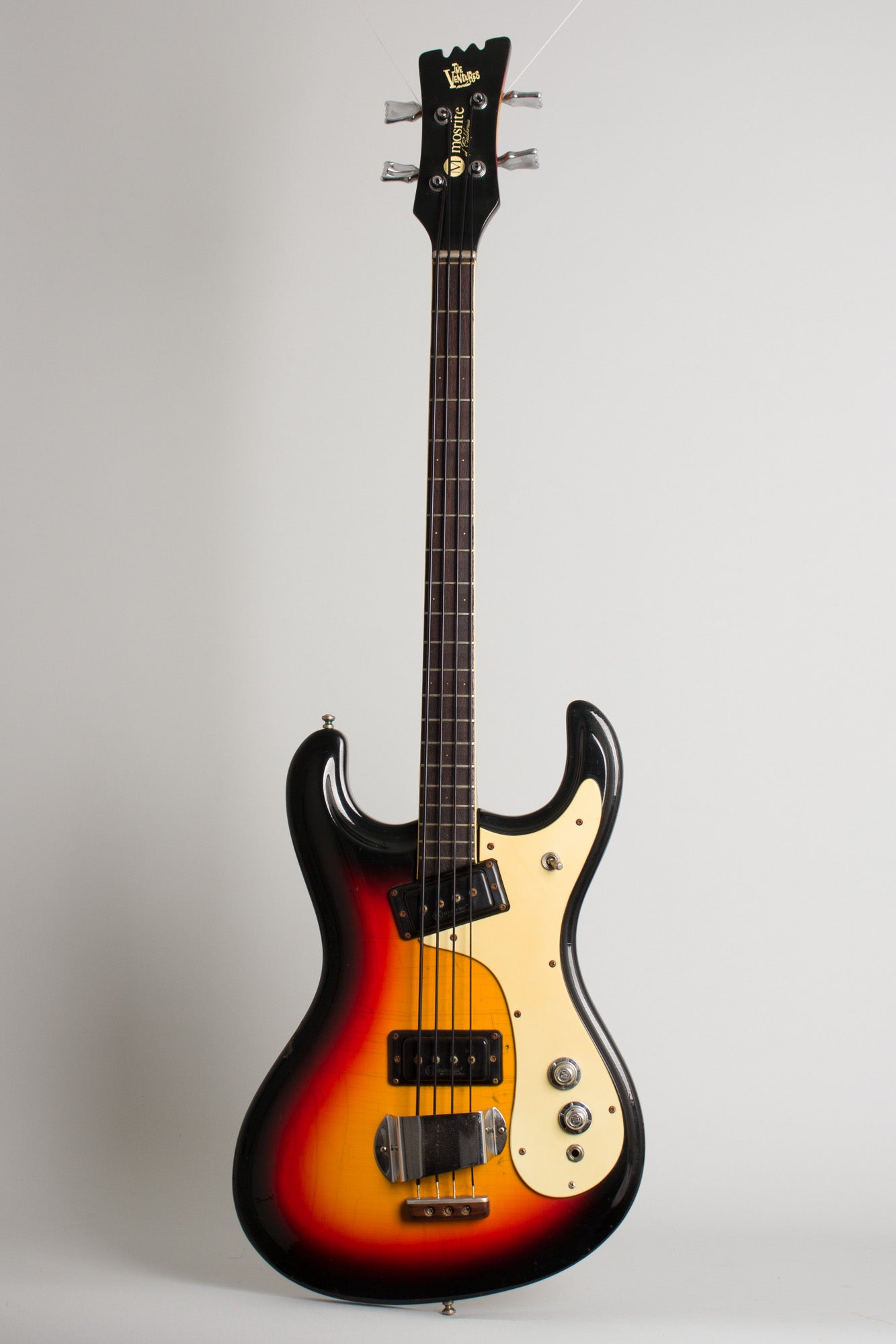 Mosrite Ventures Solid Body Electric Bass Guitar (1966)