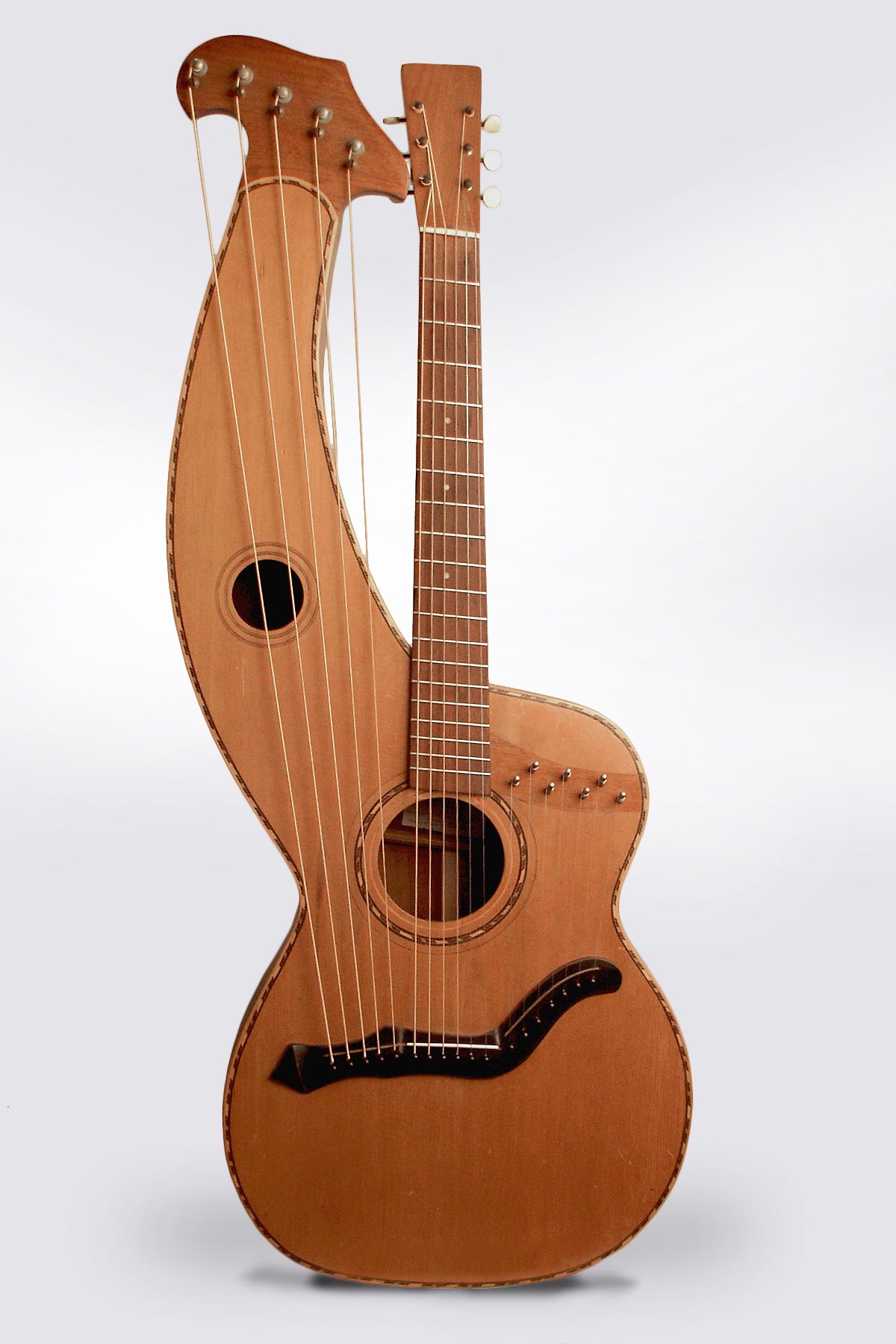 Knutsen 18-string Symphony Harp Guitar (1901)