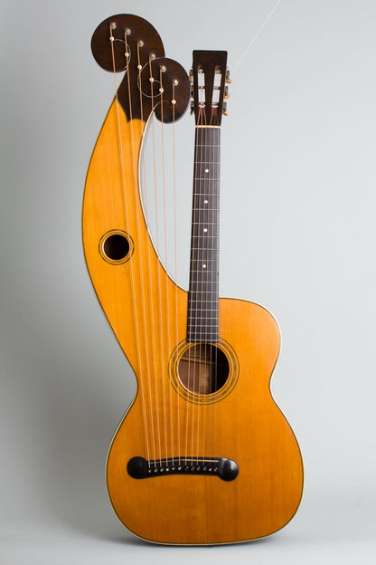 Larson Brothers Dyer Symphony Style 5 Harp Guitar (1914)