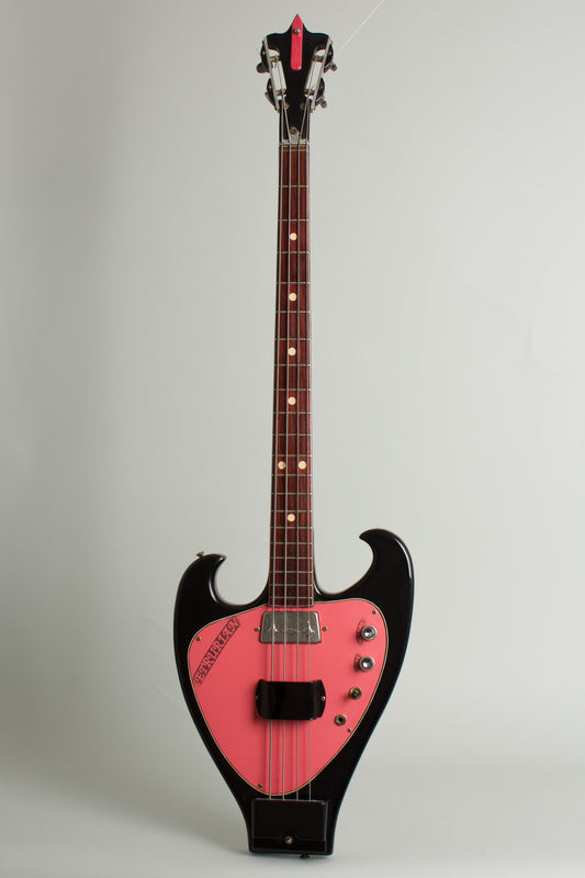 Wandre Etrurian II Solid Body Electric Bass Guitar (1965)